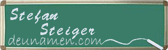 Stefan Steiger Visitenkarte
